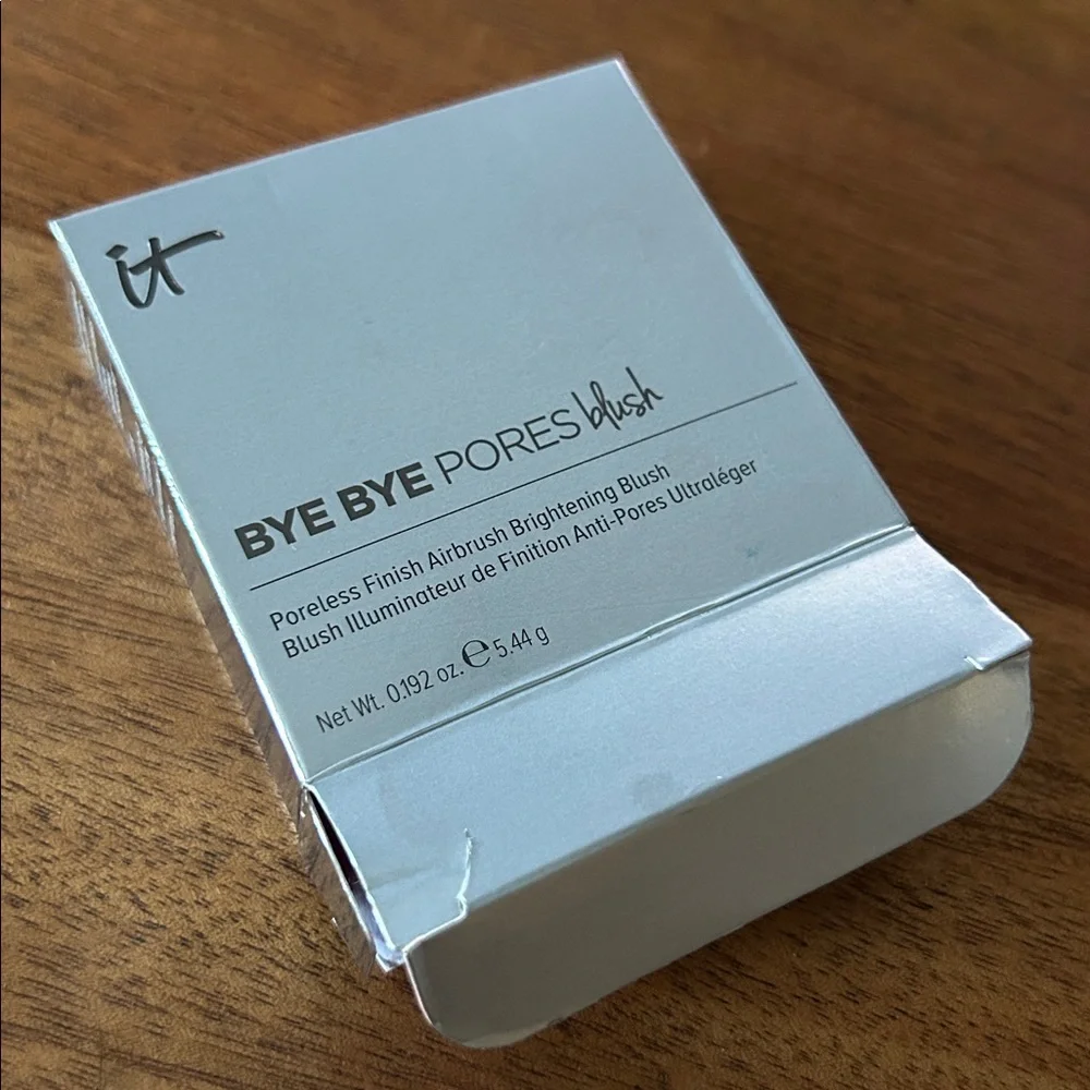 IT Cosmetics Bye Bye Pores Blush - Rosy Pink Face Cheeks NIB